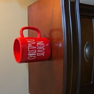 Rae Dunn Red Christmas Season Coffee Mug